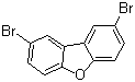 2,8-二溴二苯并[b,d]呋喃分子结构 (CAS 10016-52-1)