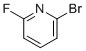 2-溴-6-氟吡啶分子结构 (CAS 10019-16-6)
