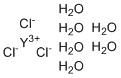 三氯化钇六水合物分子结构 (CAS 10025-94-2)