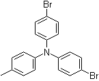 N,N-二(4-溴苯基)-4-甲基苯胺分子结构 (CAS 100308-67-6)