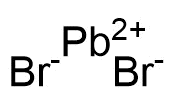 二溴化铅分子结构 (CAS 10031-22-8)