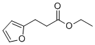 乙基2-呋喃丙酸酯分子结构 (CAS 10031-90-0)