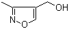 3-甲基-4-异恶唑甲醇分子结构 (CAS 100367-83-7)