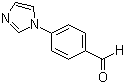 4-(咪唑-1-基)苯甲醛分子结构 (CAS 10040-98-9)