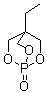 4-乙基-2,6,7-三氧杂-1-磷杂双环[2.2.2]辛烷 1-氧化物分子结构 (CAS 1005-93-2)