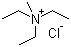 三乙基甲基氯化铵分子结构 (CAS 10052-47-8)