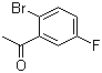 2'-Bromo-5'-fluoroacetophenone molecular structure (CAS 1006-33-3)