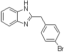 2-[(4-溴苯基)甲基]-1H-苯并咪唑分子结构 (CAS 100622-41-1)