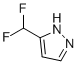 结构式 CAS# 1007468-17-8, 3-(二氟甲基)-1H-吡唑