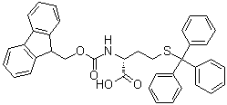 N-[(9H-Fluoren-9-ylmethoxy)carbonyl]-S-(triphenylmethyl)-D-homocysteine molecular structure (CAS 1007840-62-1)
