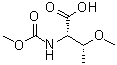 N-(Methoxycarbonyl)-O-methyl-L-threonine molecular structure (CAS 1007881-21-1)