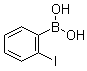 2-碘苯硼酸分子结构 (CAS 1008106-86-2)
