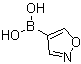 Isoxazol-4-ylboronic acid molecular structure (CAS 1008139-25-0)