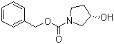 (S)-3-羟基吡咯烷-1-甲酸苄酯分子结构 (CAS 100858-32-0)
