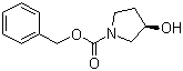 (R)-3-羟基吡咯烷-1-甲酸苄酯分子结构 (CAS 100858-33-1)