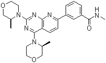 AZD2014分子结构 (CAS 1009298-59-2)