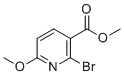 甲基2-溴-6-甲氧基烟酸酯分子结构 (CAS 1009735-23-2)
