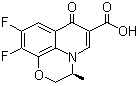 左旋氧氟沙星羧酸分子结构 (CAS 100986-89-8)