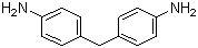 4,4'-二氨基二苯甲烷分子结构 (CAS 101-77-9)