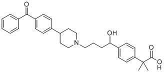 非索非那定苯乙酮分子结构 (CAS 1010812-98-2)