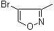 4-溴-3-甲基异恶唑分子结构 (CAS 101084-19-9)