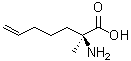 (2S)-2-Amino-2-methyl-6-heptenoic acid molecular structure (CAS 1011309-61-7)