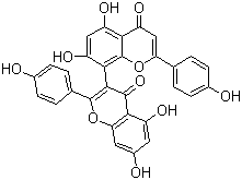 3,8''-联芹菜甙元分子结构 (CAS 101140-06-1)