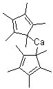 双(五甲基环戊二烯基)钙分子结构 (CAS 101200-05-9)