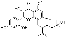 苦参醇 K分子结构 (CAS 101236-49-1)