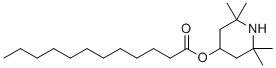 2,2,6,6-四甲基哌啶-4-基十二烷酸酯分子结构 (CAS 101238-01-1)
