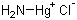 氯化氨基汞分子结构 (CAS 10124-48-8)