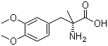 3-(3,4-二甲氧基苯基)-2-甲基丙氨酸分子结构 (CAS 10128-06-0)