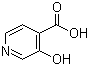 3-羟基-4-吡啶羧酸分子结构 (CAS 10128-71-9)