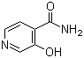 3-羟基异烟酰胺分子结构 (CAS 10128-73-1)