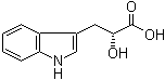 (R)-吲哚-3-乳酸分子结构 (CAS 101312-07-6)
