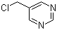结构式 CAS# 101346-02-5, 5-氯甲基嘧啶