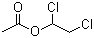 1,2-二氯乙醇醋酸酯分子结构 (CAS 10140-87-1)