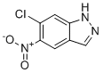 6-氯-5-硝基-1H-吲唑分子结构 (CAS 101420-98-8)