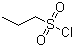 丙基磺酰氯分子结构 (CAS 10147-36-1)