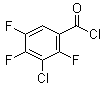 3-Chloro-2,4,5-trifluorobenzoyl chloride molecular structure (CAS 101513-78-4)