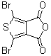 4,6-Dibromo-1H,3H-thieno[3,4-c]furan-1,3-dione molecular structure (CAS 1015423-45-6)