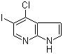 4-Chloro-5-iodo-1H-pyrrolo[2,3-b]pyridine molecular structure (CAS 1015610-31-7)