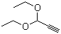 丙炔醛二乙缩醛分子结构 (CAS 10160-87-9)