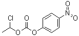 1-氯乙基(4-硝基苯基)碳酸酯分子结构 (CAS 101623-69-2)