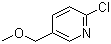 2-氯-5-(甲氧基甲基)吡啶分子结构 (CAS 1016534-59-0)