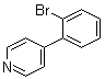 4-(2-溴苯基)吡啶分子结构 (CAS 101681-34-9)