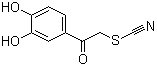 结构式 CAS# 101714-41-4, 硫氰酸 2-(3,4-二羟基苯基)-2-氧代乙酯