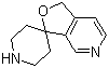 螺[呋喃并[3,4-c]吡啶-3(1H),4'-哌啶]分子结构 (CAS 1017599-04-0)