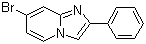 7-溴-2-苯基咪唑并[1,2-a]吡啶分子结构 (CAS 1018814-40-8)