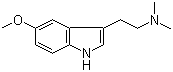 5-甲氧基-N,N-二甲基色胺分子结构 (CAS 1019-45-0)